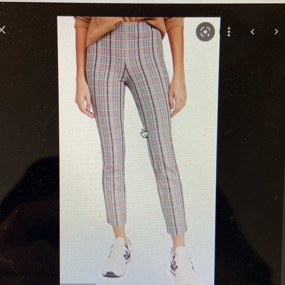 NWT Rag & Bone check pants size 2